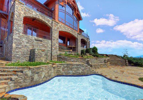 סביירוויל Journey'S End, 5 Bedrooms, Sleeps 12, Private Outdoor Pool, Theater, Sauna מראה חיצוני תמונה
